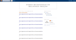 Desktop Screenshot of fornomicroondas765.blogspot.com