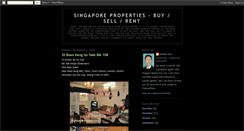 Desktop Screenshot of buysingaporeproperties.blogspot.com