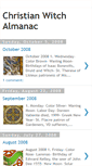 Mobile Screenshot of christianwitchalmanac.blogspot.com