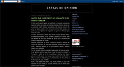 Desktop Screenshot of cartasdeopinion.blogspot.com