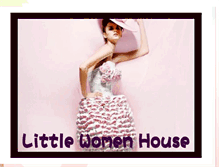 Tablet Screenshot of littlewomenhouse.blogspot.com