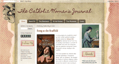 Desktop Screenshot of catholicjournals.blogspot.com