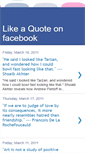 Mobile Screenshot of likeaquote.blogspot.com