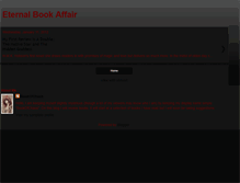 Tablet Screenshot of eternalbookaffair.blogspot.com