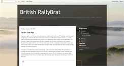 Desktop Screenshot of britishrallybrat.blogspot.com