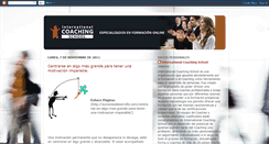 Desktop Screenshot of formacioncoaching-online.blogspot.com