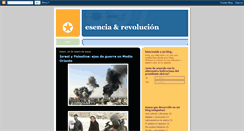 Desktop Screenshot of esencia-revolucion.blogspot.com