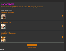 Tablet Screenshot of fashionlavter.blogspot.com