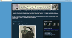 Desktop Screenshot of lafactorianavarro.blogspot.com