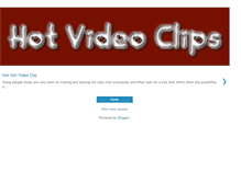 Tablet Screenshot of hot--video-clip.blogspot.com
