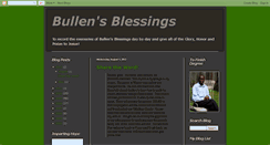 Desktop Screenshot of bullensblessings.blogspot.com