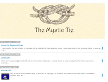 Tablet Screenshot of mystictie.blogspot.com