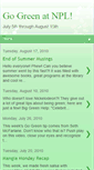 Mobile Screenshot of gogreenatnpl.blogspot.com