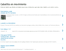 Tablet Screenshot of caballitoenmovimiento.blogspot.com