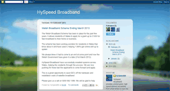 Desktop Screenshot of hyspeedbroadband.blogspot.com