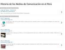 Tablet Screenshot of historiadelosmediosdecomunicacion.blogspot.com