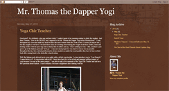 Desktop Screenshot of mrthomasthedapperyogi.blogspot.com