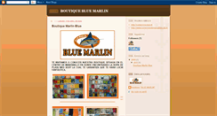 Desktop Screenshot of boutiquemarlinblue.blogspot.com