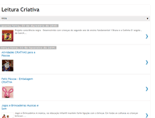 Tablet Screenshot of leituracriativapolyanaokano.blogspot.com
