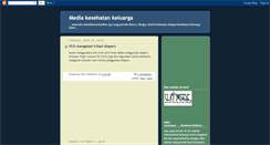 Desktop Screenshot of mediakesehatankeluarga.blogspot.com