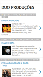 Mobile Screenshot of duoproducoes.blogspot.com