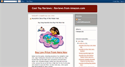 Desktop Screenshot of cooltoyreview.blogspot.com