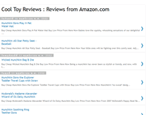 Tablet Screenshot of cooltoyreview.blogspot.com