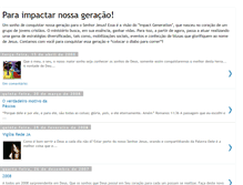 Tablet Screenshot of impactgeneration.blogspot.com