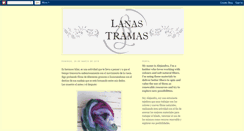 Desktop Screenshot of hiladoslanasytramas.blogspot.com