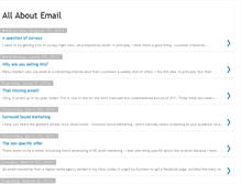 Tablet Screenshot of allaboutemail.blogspot.com