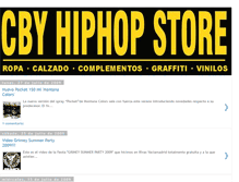 Tablet Screenshot of cbyhiphopstore.blogspot.com