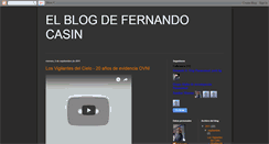 Desktop Screenshot of elblogdefernandocasin.blogspot.com