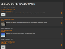 Tablet Screenshot of elblogdefernandocasin.blogspot.com