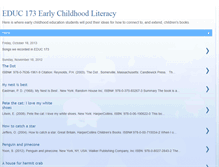 Tablet Screenshot of eceliteracy.blogspot.com