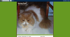 Desktop Screenshot of kucing-parsi.blogspot.com