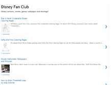 Tablet Screenshot of disney-fanclub.blogspot.com