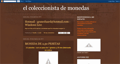 Desktop Screenshot of claudio-elcolecionistademonedas.blogspot.com