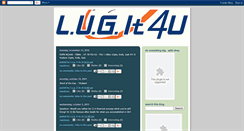 Desktop Screenshot of lugit4u.blogspot.com