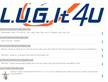 Tablet Screenshot of lugit4u.blogspot.com