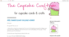 Desktop Screenshot of cupcakecraftroom.blogspot.com