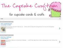 Tablet Screenshot of cupcakecraftroom.blogspot.com