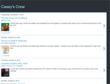 Tablet Screenshot of caseyscrew.blogspot.com