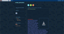 Desktop Screenshot of daliz-voleyperuano.blogspot.com