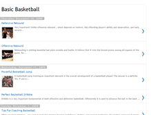 Tablet Screenshot of basic-basketball.blogspot.com