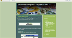 Desktop Screenshot of forextrading2rich.blogspot.com
