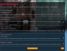 Tablet Screenshot of daworldisajoke.blogspot.com
