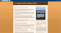 Desktop Screenshot of outreachcenterbulloch.blogspot.com