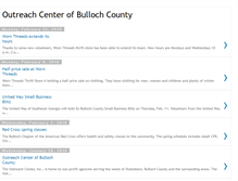 Tablet Screenshot of outreachcenterbulloch.blogspot.com