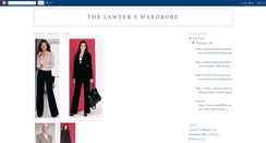 Desktop Screenshot of lawyerswardrobe.blogspot.com