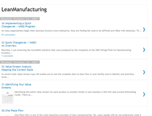 Tablet Screenshot of leanmanufacturingtips.blogspot.com